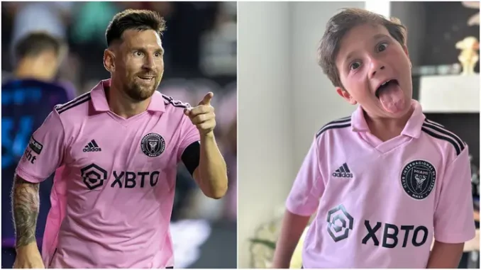 Lionel Messi's son scores 11 GOALS in one game as he shines for Inter Miami club's youth team