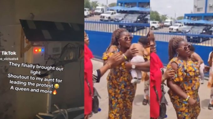 cppp_1749808243 Lady recounts how PHCN restored power to their neighborhood after her aunt and some women led a protest at their office